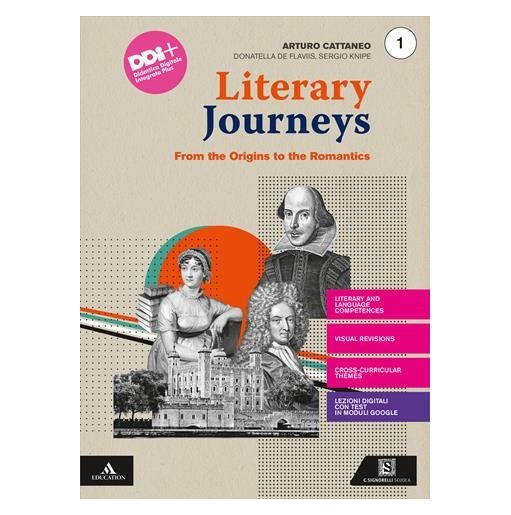 LITERARY JOURNEYS 1 + TOOLS E MAPS - ISBN: 9788843420599