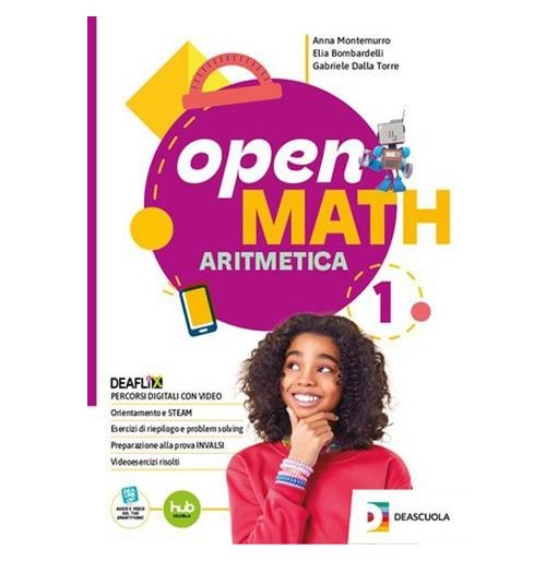 OPEN MATH ED. TEMATICA-ARITMETICA + GEOMETRIA + STRUMENTI + B