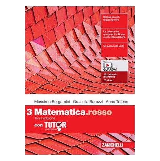 MATEMATICA.ROSSO VOL. 3 + TUTOR - ISBN: 9788808351456