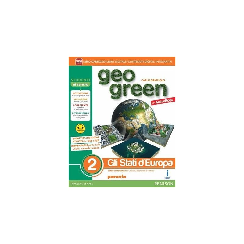 GEO GREEN 2 ED. AB VOL + AB + ITE + DID - ISBN: 9788839523983