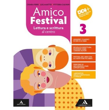 AMICOFESTIVAL-VOLUME 3 + QUADERNO 3 - ISBN: 9788824798631