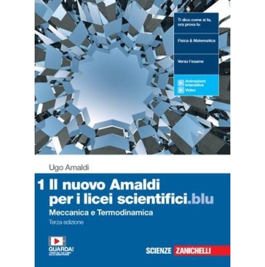 NUOVO AMALDI PER I LICEI SCIENTIFICI.BLU. PER IL LICEO SCIENTIFICO - ISBN: 9788808938060