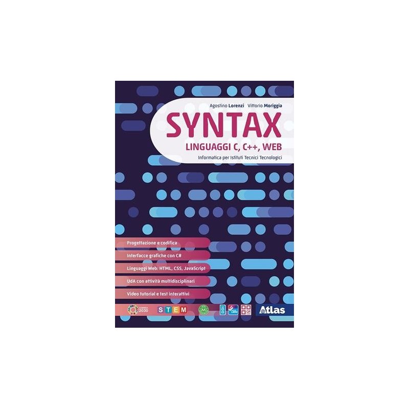 SYNTAX LINGUAGGI C, C++ , WEB - ISBN: 9788826824765