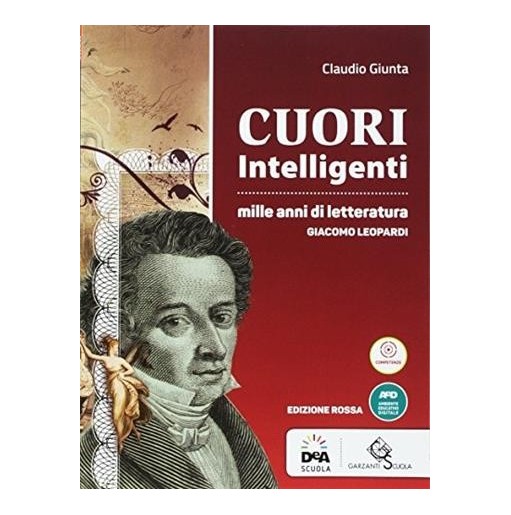 CUORI INTELLIGENTI ED. ROSSA LEOPARDI + EBK - ISBN: 9788869645006