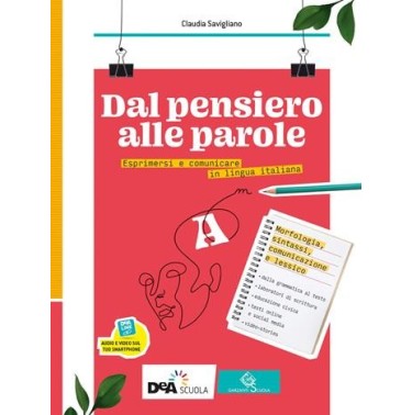 DAL PENSIERO ALLE PAROLE VOLUME A + EBK + VOLUME B - ISBN: 9788869646171