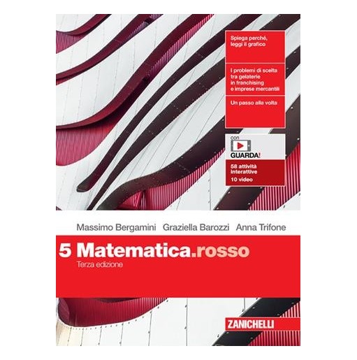 MATEMATICA.ROSSO VOL. 5 3ED + EBOOK - ISBN: 9788808749185