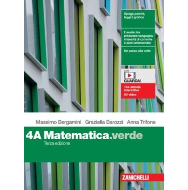 MATEMATICA.VERDE. VOL. 4A + 4B - ISBN: 9788808614384