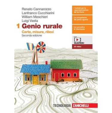 GENIO RIRALE PER AGRARIA AGROALIMENTARE E AGROINDUSTRIA VOL. 1 - ISBN: 9788808920218