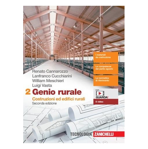 GENIO RURALE PER AGRARIA AGROALIMENTARE E AGROINDUSTRIA VOL. 2 - ISBN: 9788808532442