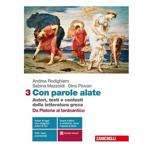 CON PAROLE ALATE. AUTORI, TESTI E CONTESTI DELLA LETTERATURA GRECA - ISBN: 9788808306692