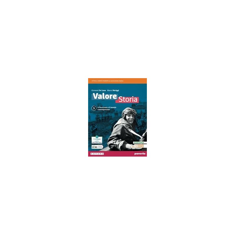 VALORE STORIA 3 - ISBN: 9788839538888