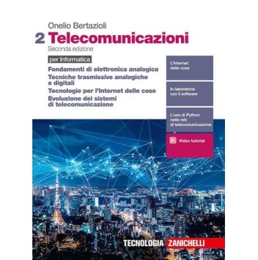 TELECOMUNICAZIONI. PER INFORMATICA. PER LE SCUOLE SUPERIORI. CON E-BOO - ISBN: 9788808761774