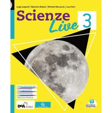 SCIENZE LIVE EDIZIONE CURRICULARE VOLUME 3 + EASY EBOOK (SU DVD) - ISBN: 9788869646096