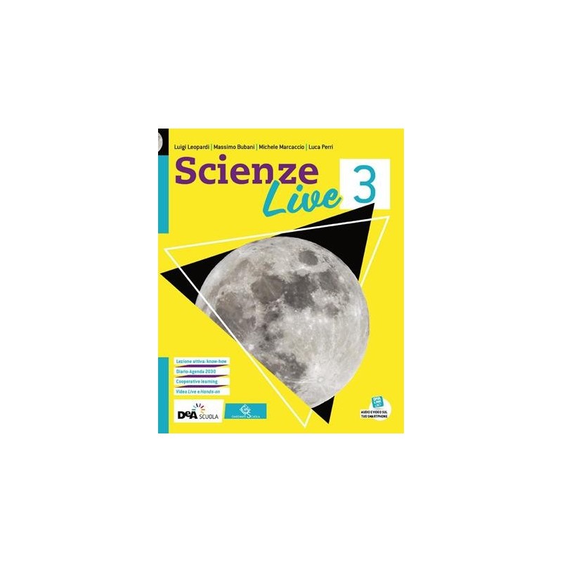 SCIENZE LIVE EDIZIONE CURRICULARE VOLUME 3 + EASY EBOOK (SU DVD) - ISBN: 9788869646096