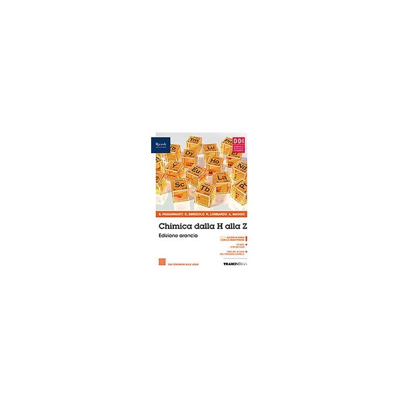 CHIMICA DA H A Z ED.ARANCIO 1 BN 2021 SET - ISBN: 9788823374379