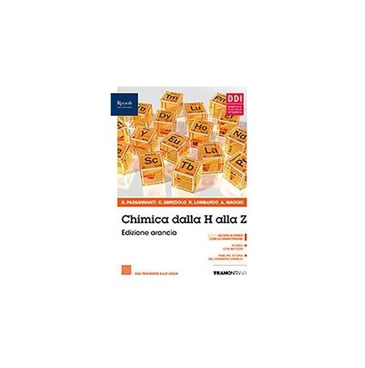 CHIMICA DA H A Z ED.ARANCIO 1 BN 2021 SET - ISBN: 9788823374379