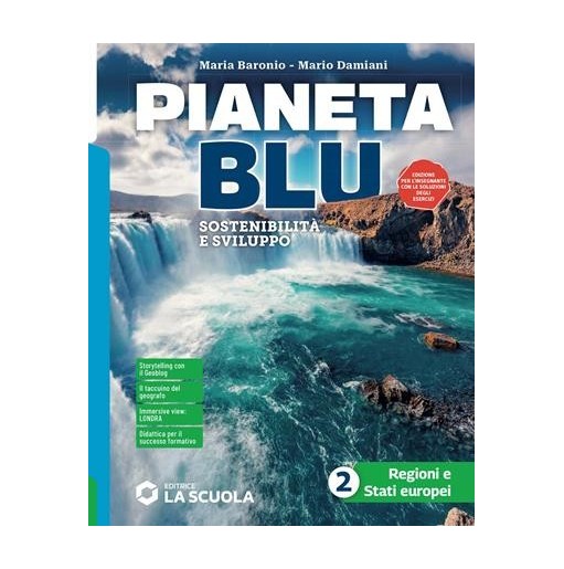PIANETA BLU VOL. 2 + ATLANTE - ISBN: 9788835059936