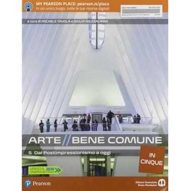 ARTE BENE COMUNE IN CINQUE 5 - ISBN: 9788869104886