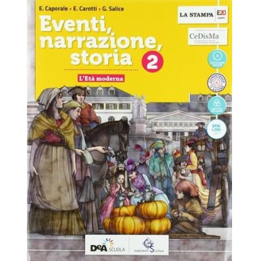 EVENTI, NARRAZIONE, STORIA 2 + DIDATTICA + EBOOK - ISBN: 9788869645143