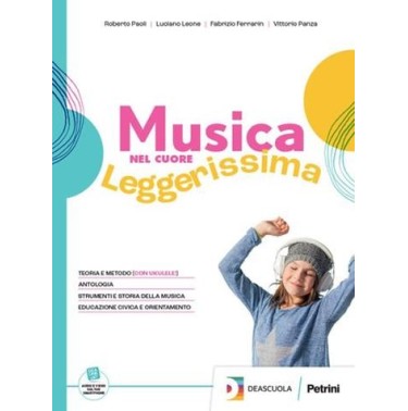 MUSICA LEGGERISSIMA VOLUME + TAVOLE ILLUSTRATE + EB - ISBN: 9788849425895