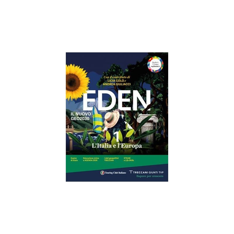 EDEN IL NUOVO GEO 2023 VOL. 1 + ATLANTE - ISBN: 9788809936379