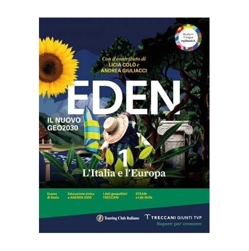 EDEN IL NUOVO GEO 2023 VOL. 1 + ATLANTE - ISBN: 9788809936379