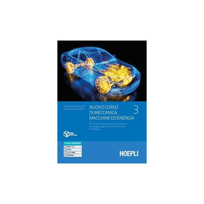 NUOVO CORSO DI MECCANICA, MACCHINE ED ENERGIA 3 - ISBN: 9788836014941