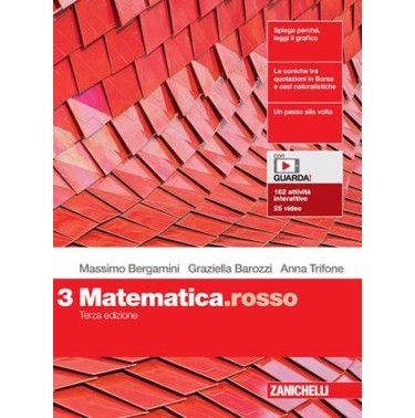 MATEMATICA.ROSSO VOL. 3 - ISBN: 9788808321473