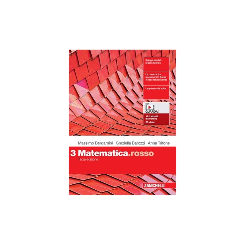 MATEMATICA.ROSSO VOL. 3 - ISBN: 9788808321473