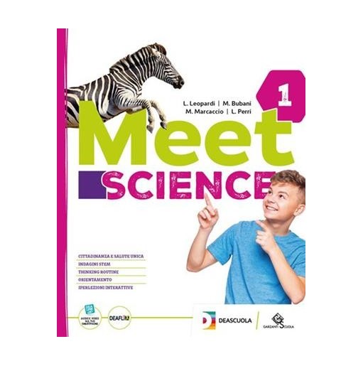 MEET SCIENCE EDIZIONE CURRICOLARE + EBOOK - ISBN: 9791254550373
