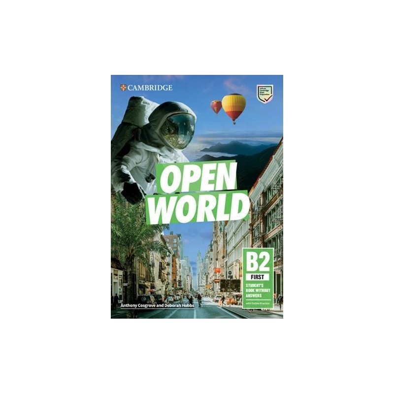 OPEN WORLD FIRST B2 SB WO/A + ONL PRACTICE - ISBN: 9781108647816