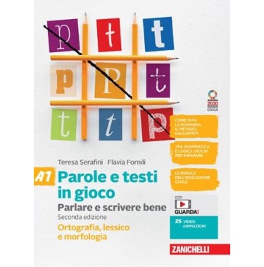 PAROLE E TESTI IN GIOCO CON QUADERNO VOL. A1-A2 - ISBN: 9788808708748