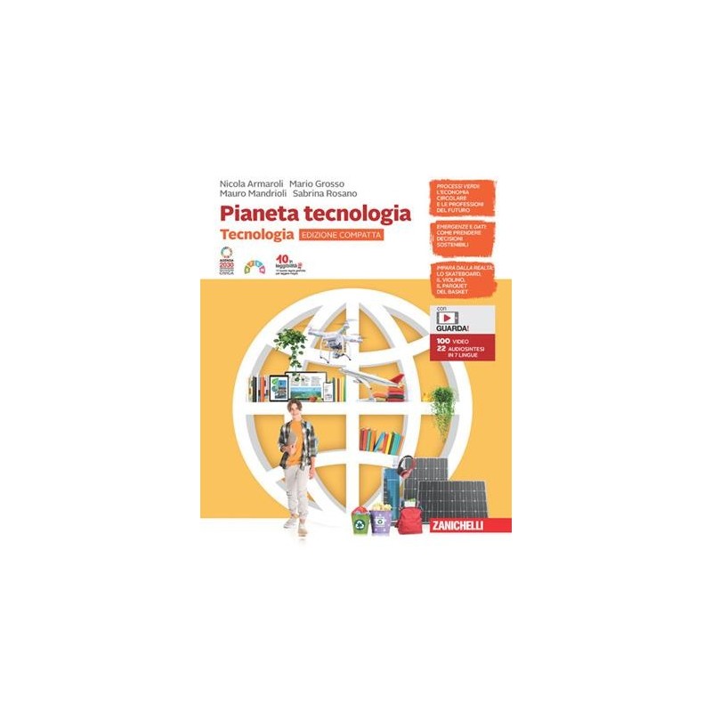 PIANETA TECNOLOGIA. TECNOLOGIA ED. COMPATTA + DISEGNO - ISBN: 9788808966605