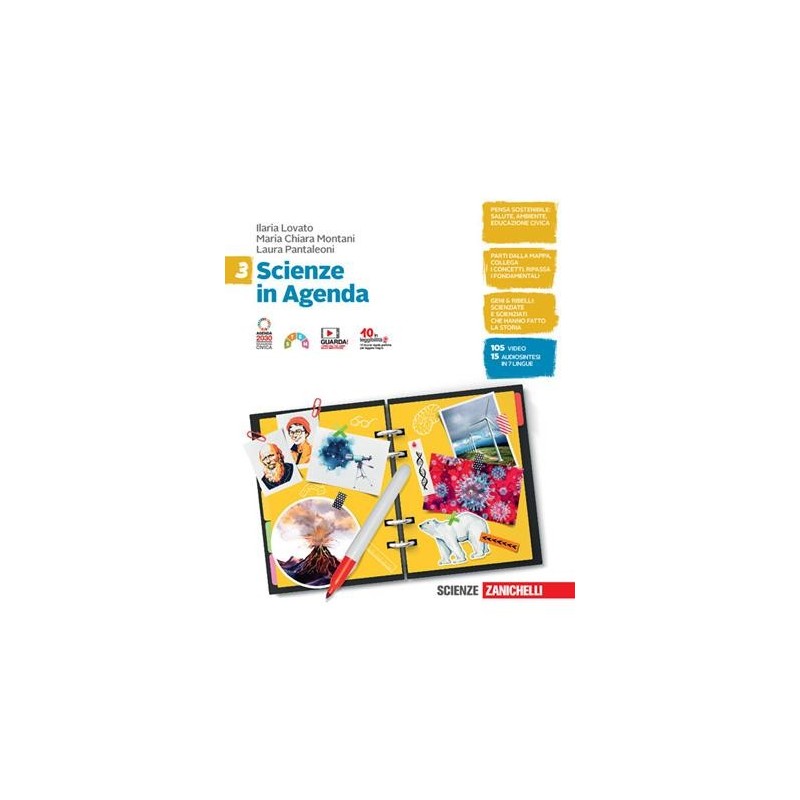 SCIENZE IN AGENDA. CON ESPANSIONE ONLINE. VOL. 3 - ISBN: 9788808453945