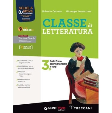CLASSE DI LETTERATURA VOL. 3B - ISBN: 9788809949843