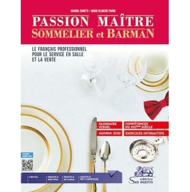PASSION MAITRE SOMMELIER ET BARMAN - ISBN: 9788884884305