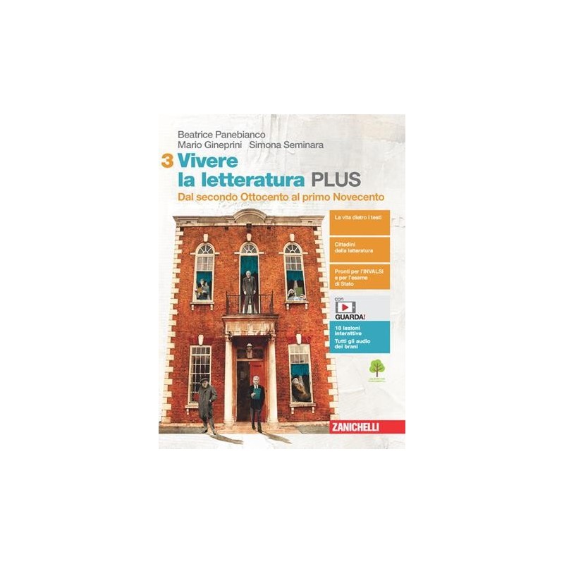 VIVERE LA LETTERUATURA ED. PLUS VOL. 3-4 + EBK - ISBN: 9788808391865
