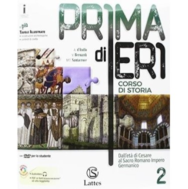 PRIMA DI IERI 2 + DVD + CARTE STORICHE + TAVOLE + MI PREPARO X L'INTER - ISBN: 9788869172298