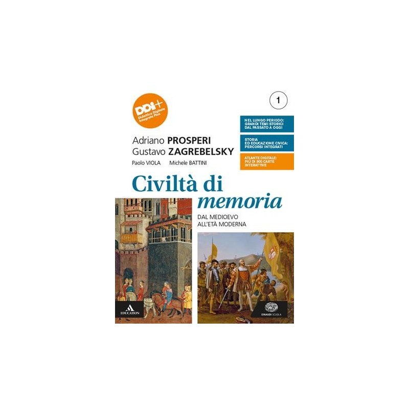 CIVILTA' DI MEMORIA 1 - ISBN: 9788828623571