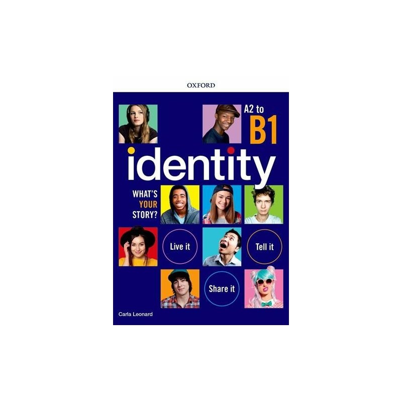 IDENTI A2-B1: STANDARD PK (SB/WB CON QR CODE AUD) - ISBN: 9780194526197