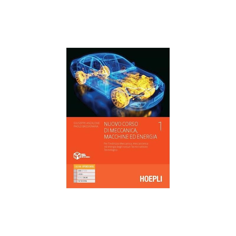 NUOVO CORSO DI MECCANICA, MACCHINE ED ENERGIA 1 - ISBN: 9788836007547