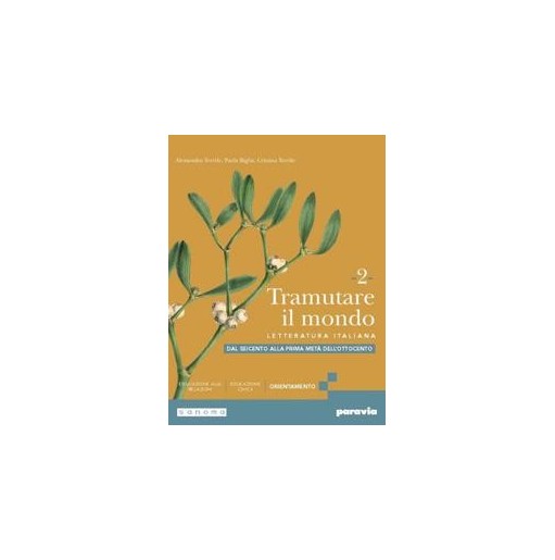 NUOVA LETTERATURA ITALIANA 2 DAL BAROCCO A LEOPARDI - ISBN: 9788839562647