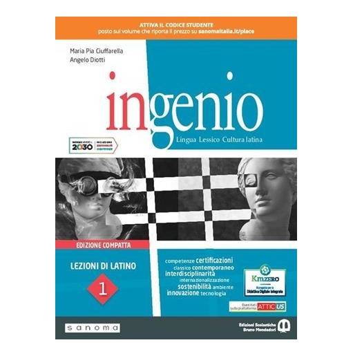 INGENIO LEZIONI DI LATINO 1 EDIZIONE COMPATTA - ISBN: 9788869106460