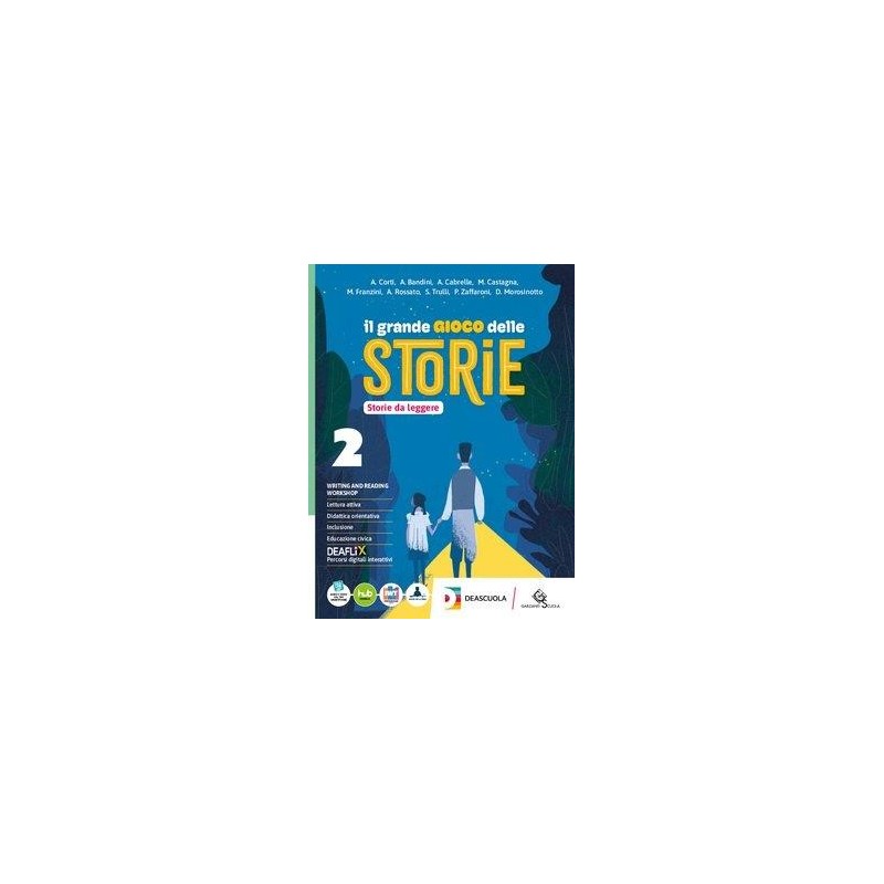 IL GRANDE GIOCO DELLE STORIE 2A + 2B + LETT. + EB - ISBN: 9791254550946