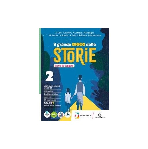 IL GRANDE GIOCO DELLE STORIE 2A + 2B + LETT. + EB - ISBN: 9791254550946