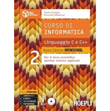 CORSO DI INFORMATICA LINGUAGGIO C E C++ . EDIZ. OPENSCHOOL. - ISBN: 9788820372293