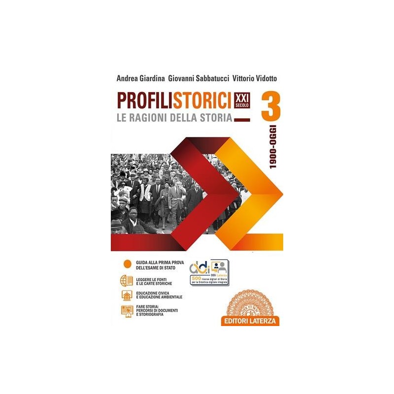 PROFILI XXI SECOLO. LE RAGIONI DELLA STORIA VOL. 3 + CLIL V ANNO - ISBN: 9788842118374