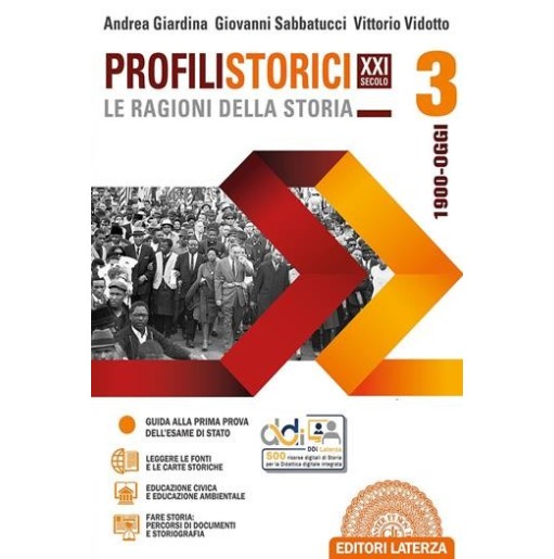 PROFILI XXI SECOLO. LE RAGIONI DELLA STORIA VOL. 3 + CLIL V ANNO - ISBN: 9788842118374