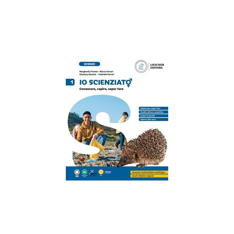 IO SCIENZIATO 1 - ISBN: 9788858345900