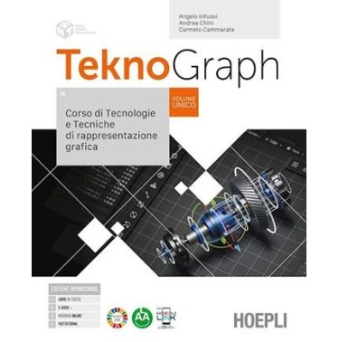 TECNO GRAPH VOL. UNICO +TECNOLOGIE+SCHEDE DI DISEGNO+AUTOCAD - ISBN: 9788836018536